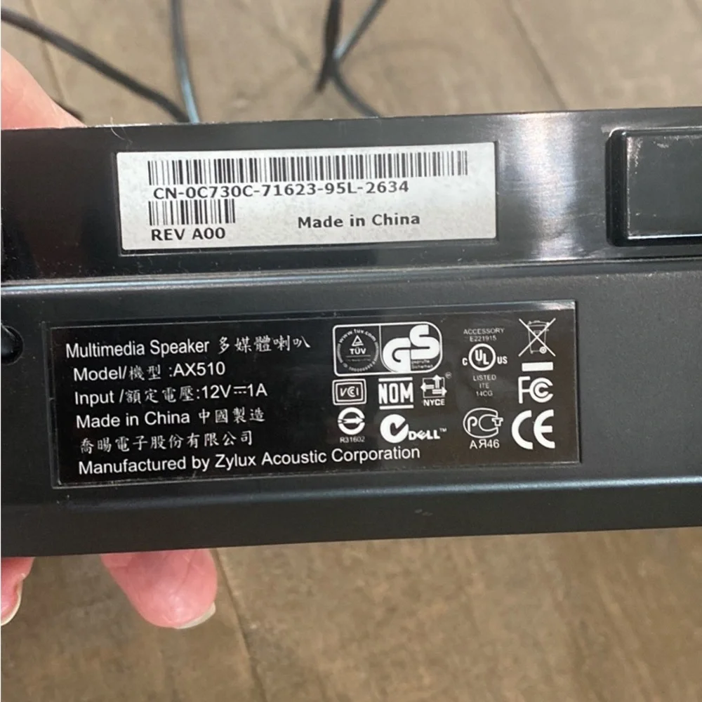Dell AX510 Barra de Sonido Estéreo